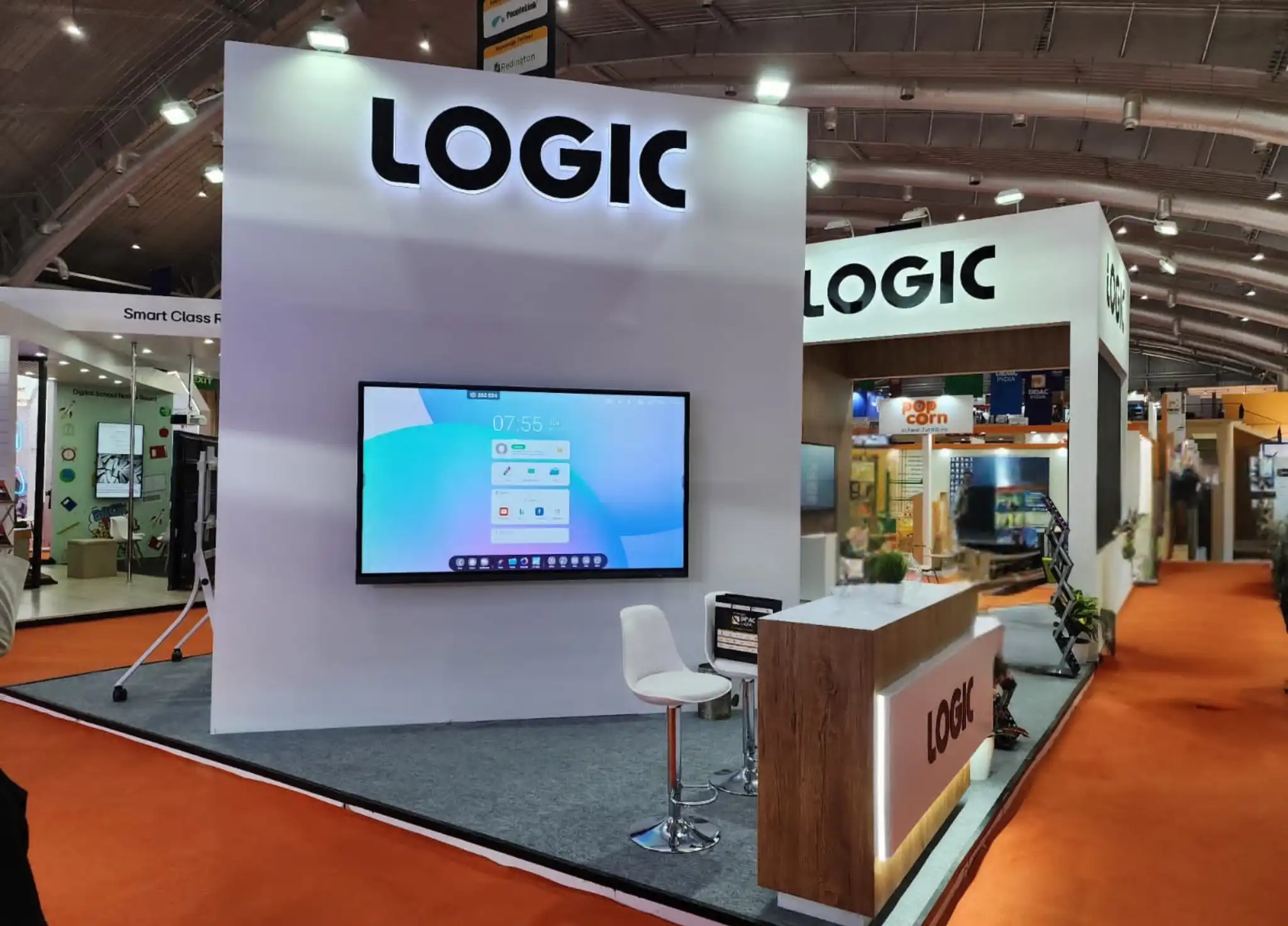 Exhibition Stand at worldwide Show – Designed by The Propshop